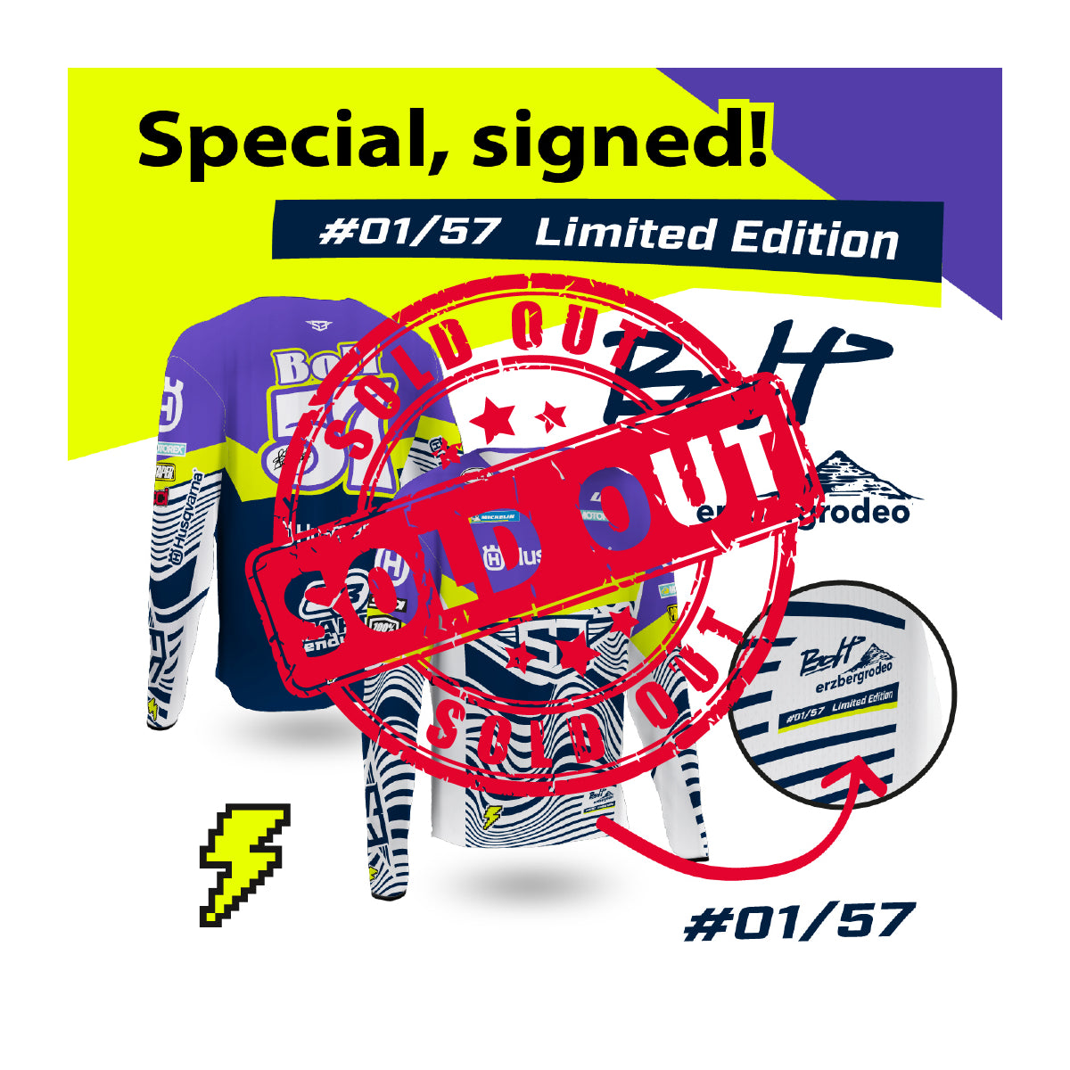 S3 Billy Bolt 2025 Limited Edition krekls