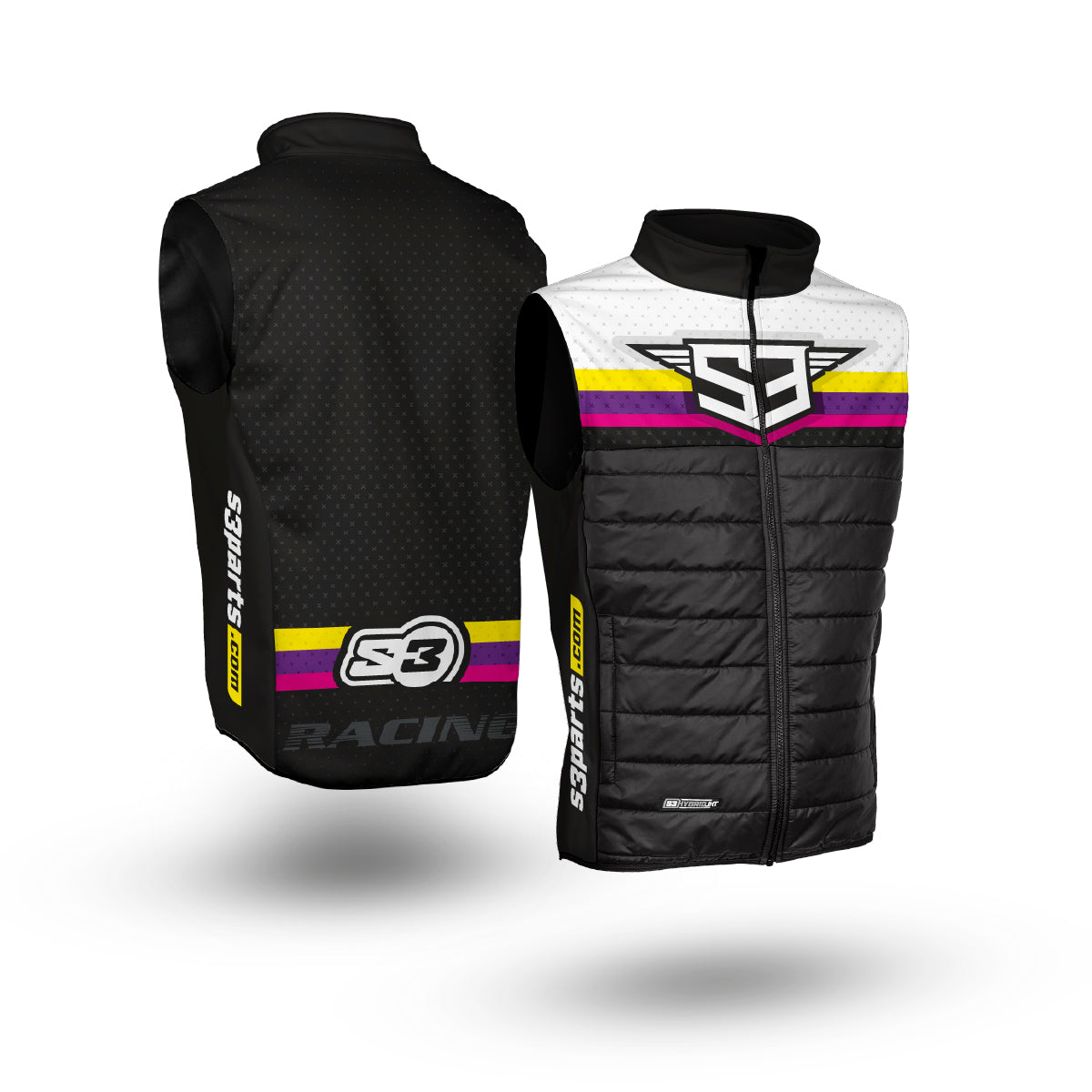 S3 Hybrid Racing Pink veste