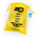 S3 Drawstring BAG 30x40cm BLK Prin merch