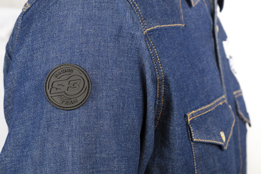 S3 Denim Vint krekls