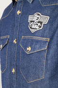S3 Denim Vint krekls