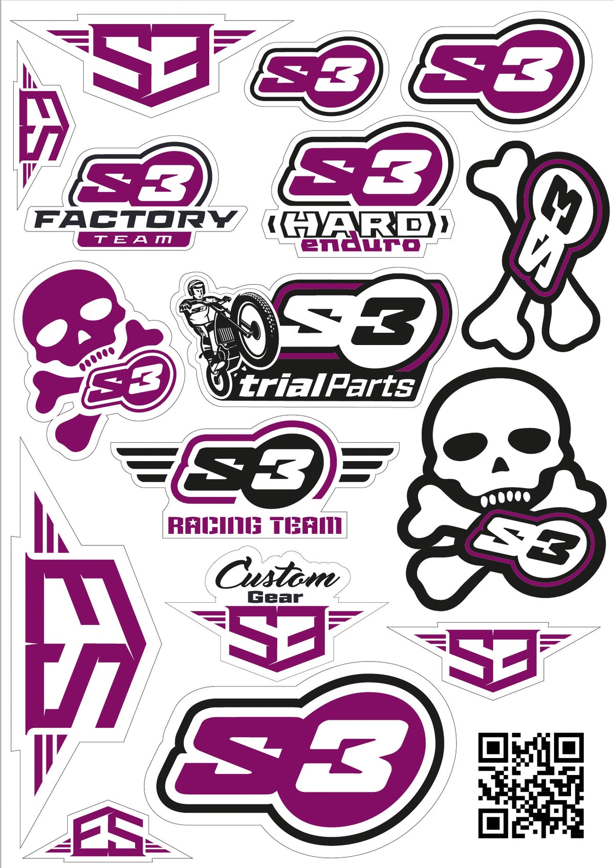 S3 Logo S uzlīme