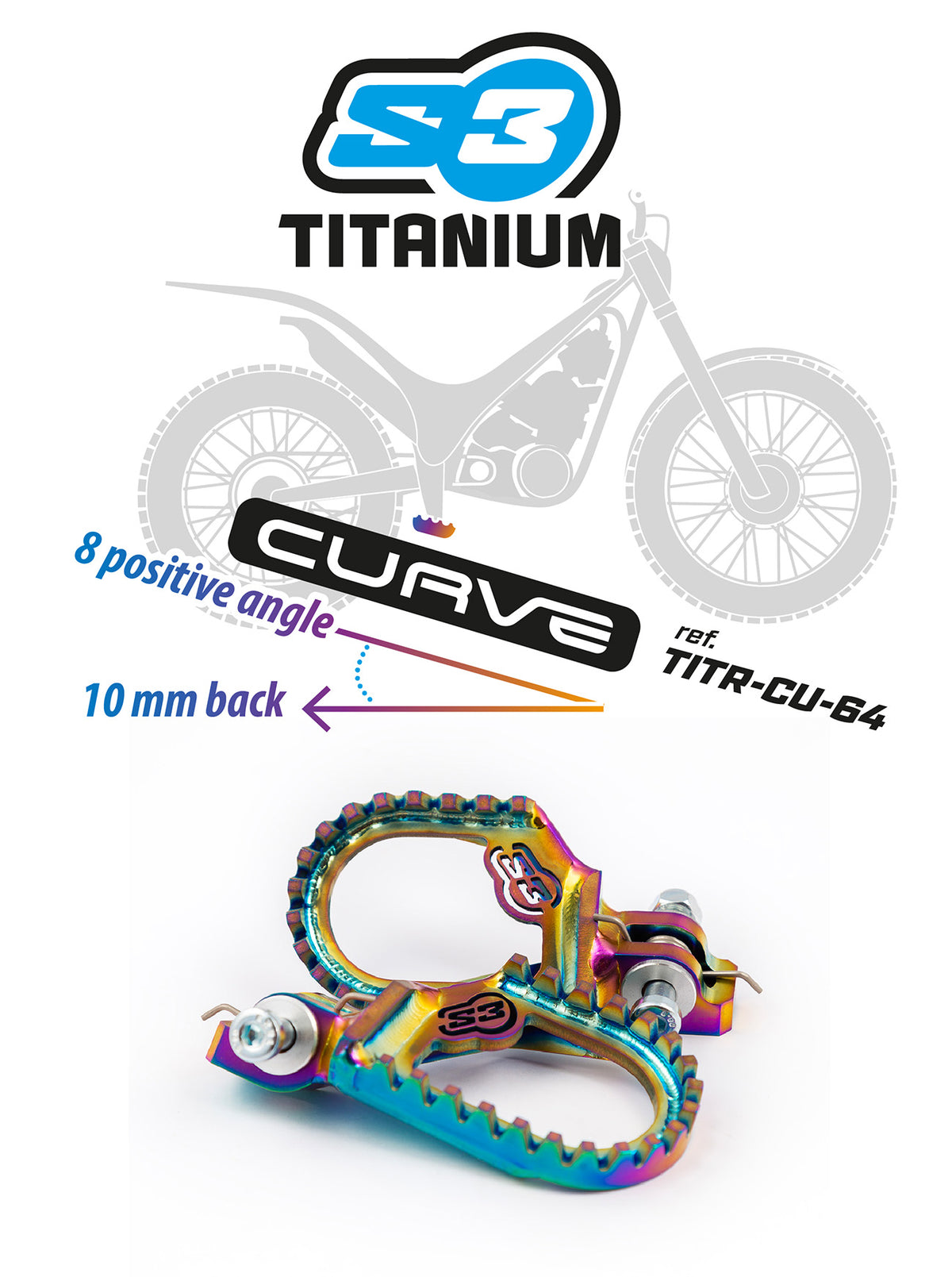 S3 Curve Trial 8 Deg. Angle kāpšļi