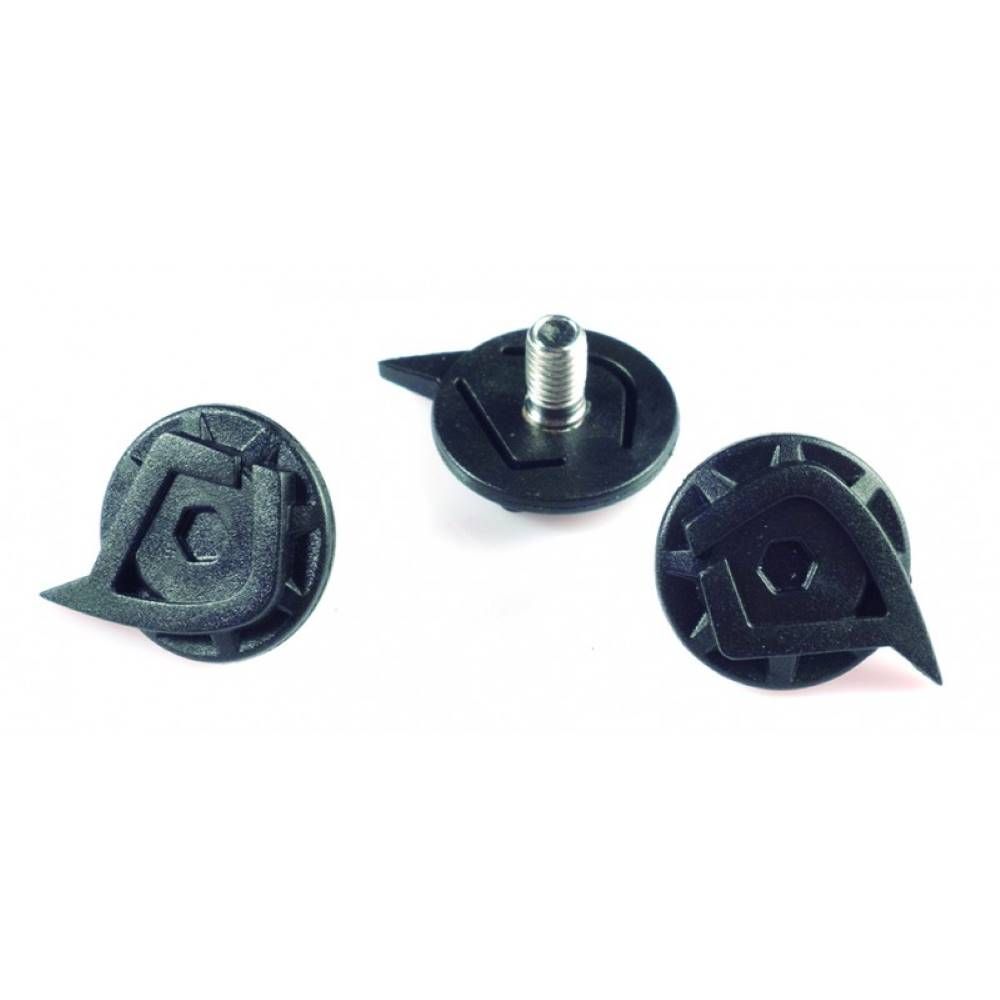 Hebo 3 Screws Fiber Visor - Carbon