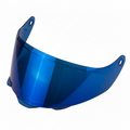 Hebo A618 Tinted Blue Visor With Pinlock Pins Ready FOR Pinlock 70 DKS002