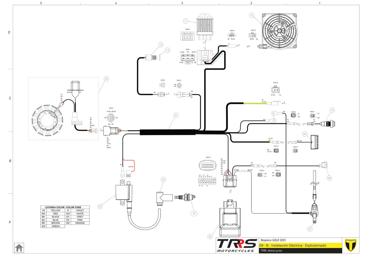 TRRS 2026 ONE GOLD — 09TR Elektroinstalācija