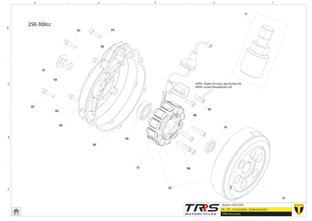 TRRS 2026 ONE GOLD — 08MT Aizdedze