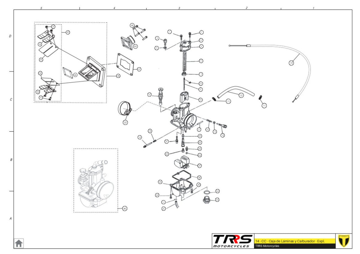 TRRS 2024 ONE RR 80CC — 14TR Karburators