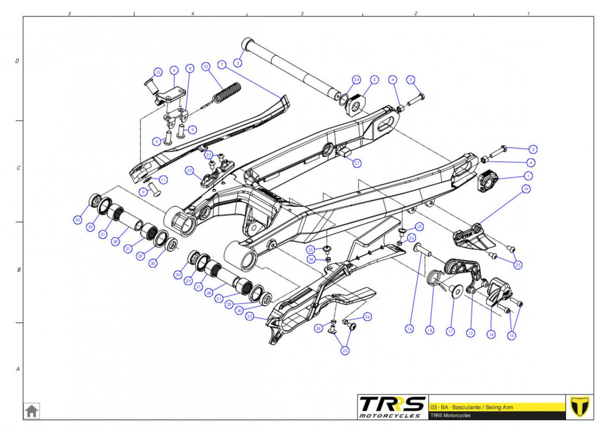 TRRS 2023 XTRACK ONE RR ELECTRIC START (HOMOLOGATED) — 03TR Svārsts
