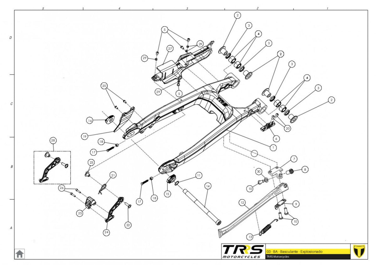 TRRS 2024 XTRACK ONE ELECTRIC START — 03TR Svārsts