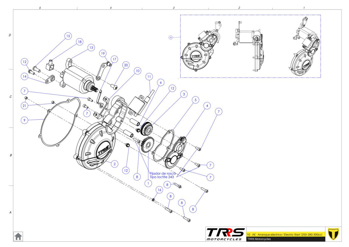 TRRS 2025 ONE RR ELECTRIC START — 10MT Elektrostarteris