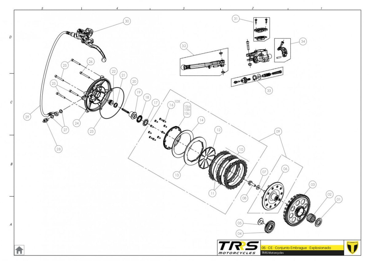 TRRS 2024 ONE ELECTRIC START — 05MT Sajūgs