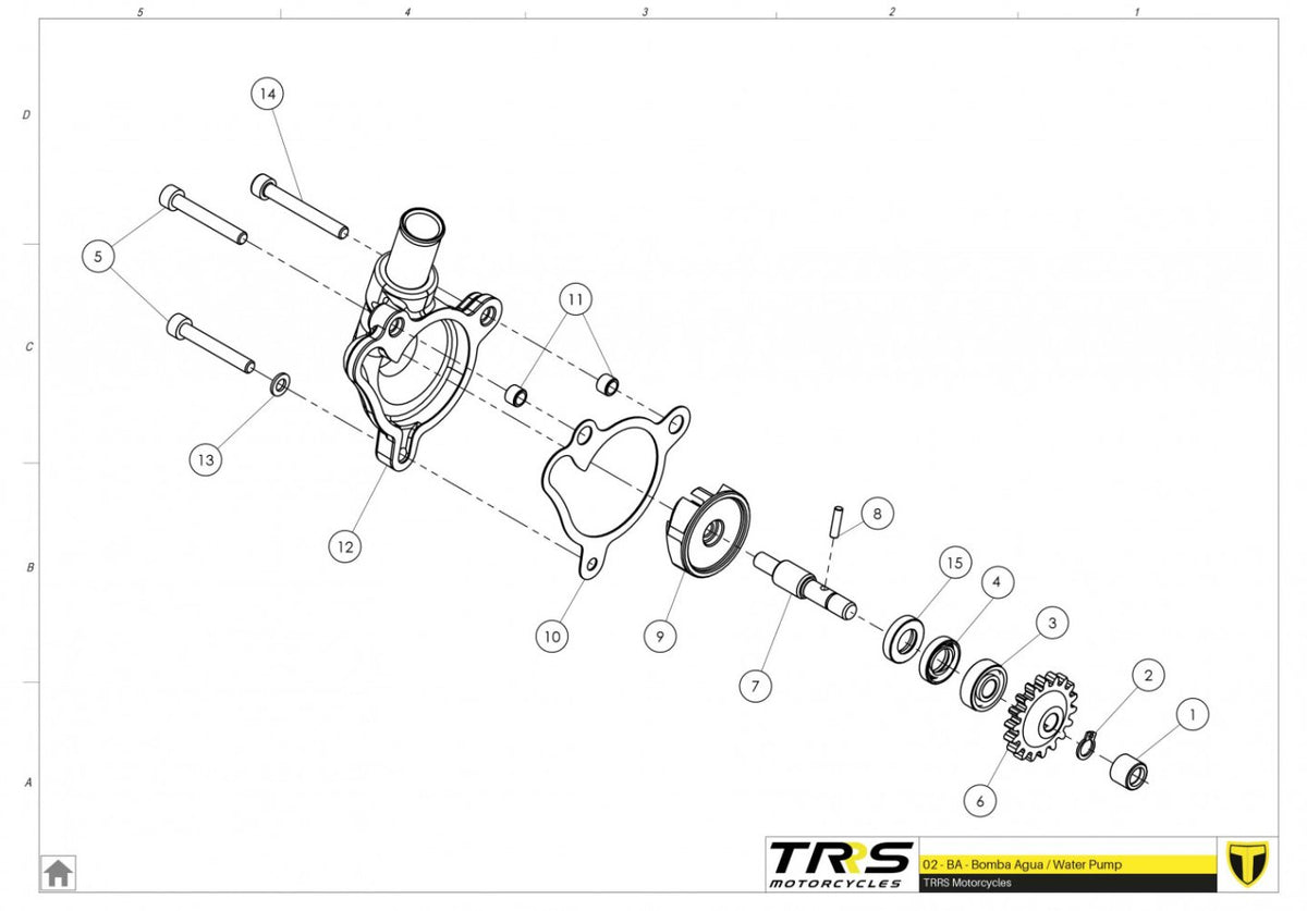 TRRS 2023 ONE RR ELECTRIC START (HOMOLOGATED) — 02MT Ūdens sūknis