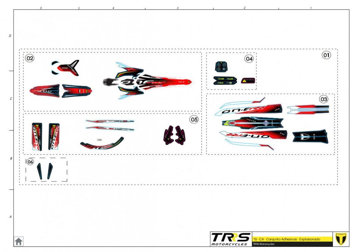 TRRS 2023 ON-E KIDS 16" — 15TR Grafika un uzlīmes