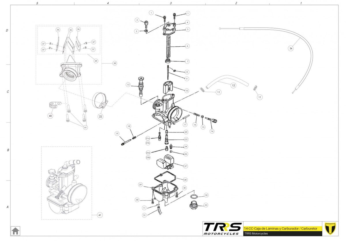 TRRS 2023 ONE RR (HOMOLOGATED) — 14TR Karburators
