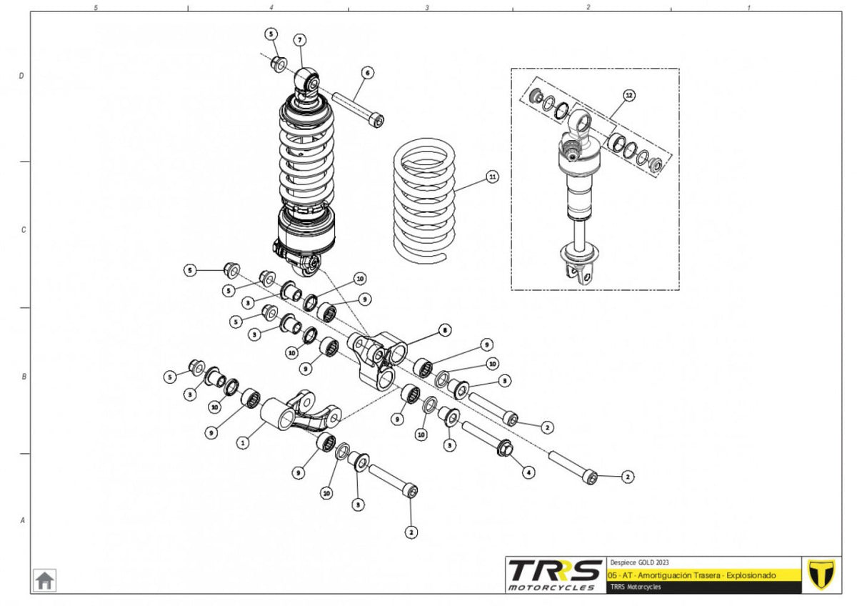 TRRS 2023 ONE GOLD — 05TR Amortizators