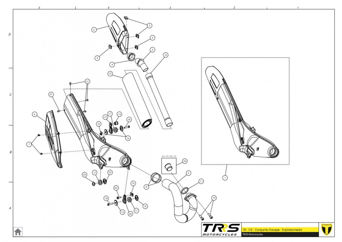 TRRS 2024 XTRACK ONE — 10TR Izpūtējs
