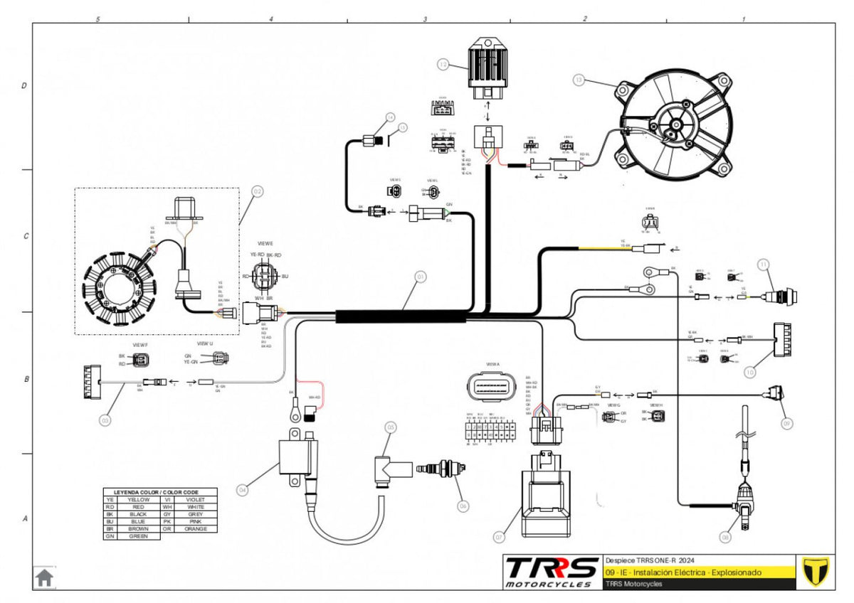 TRRS 2024 ONE R (COMPETITION) — 09TR Elektroinstalācija