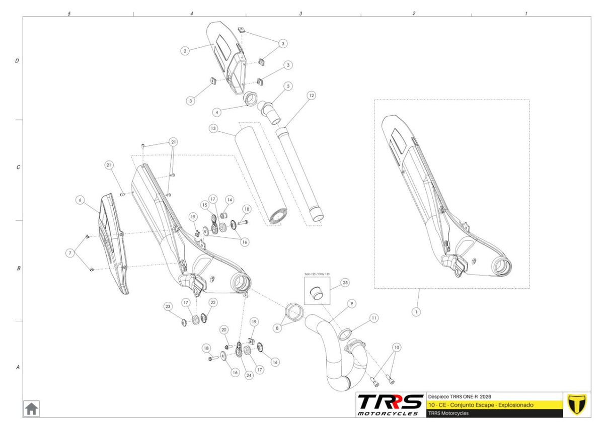 TRRS 2026 ONE R (COMPETITION) — 10TR Izpūtējs