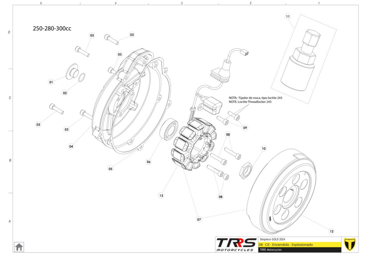 TRRS 2024 ONE GOLD — 08MT Aizdedze