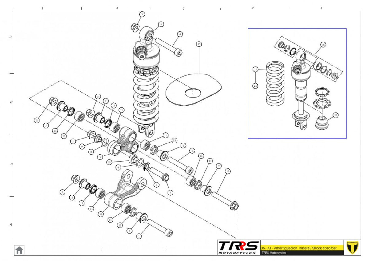 TRRS 2024 ONE RR (HOMOLOGATED) — 05TR Amortizators