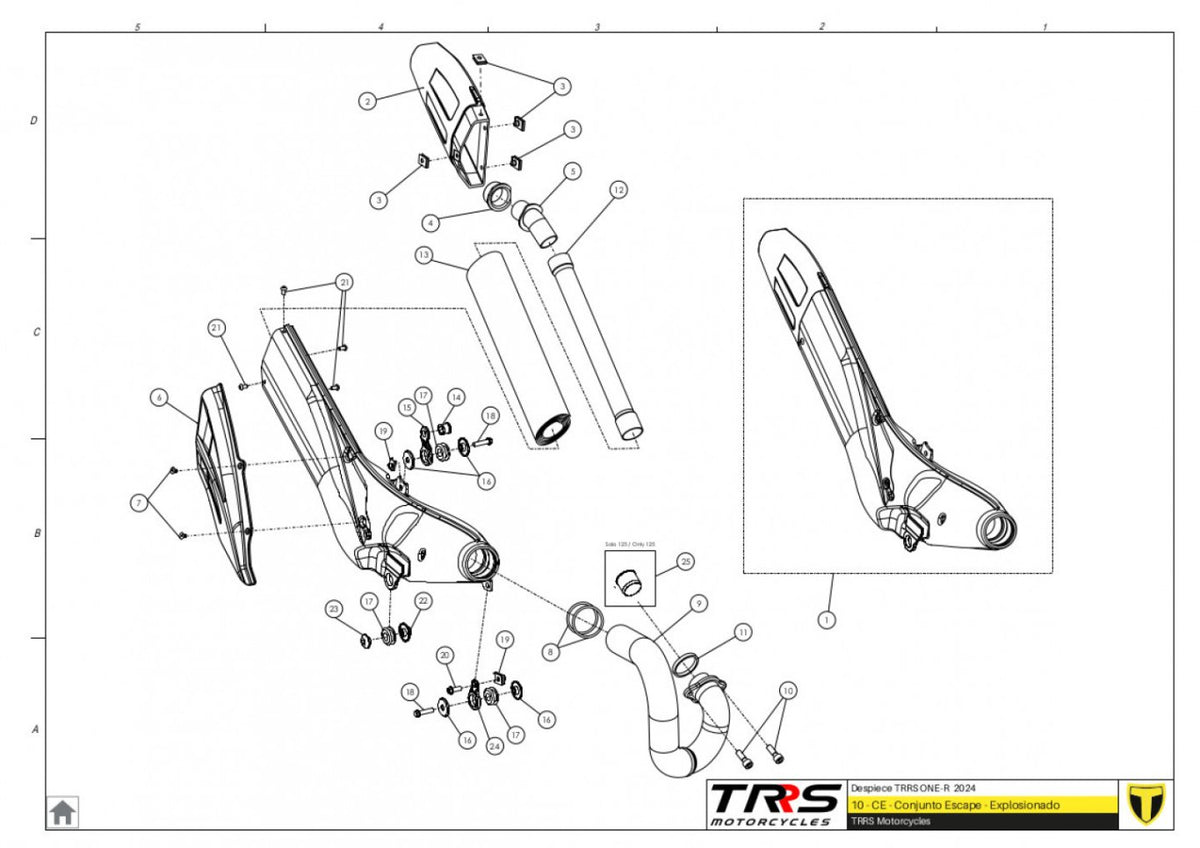 TRRS 2024 ONE R (COMPETITION) — 10TR Izpūtējs