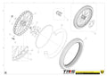 TRRS 2024 XTRACK ONE RR (HOMOLOGATED) — 11TR Priekšējais ritenis