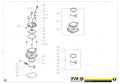 TRRS 2023 ONE RR (HOMOLOGATED) — 07MT Cilindrs un virzulis