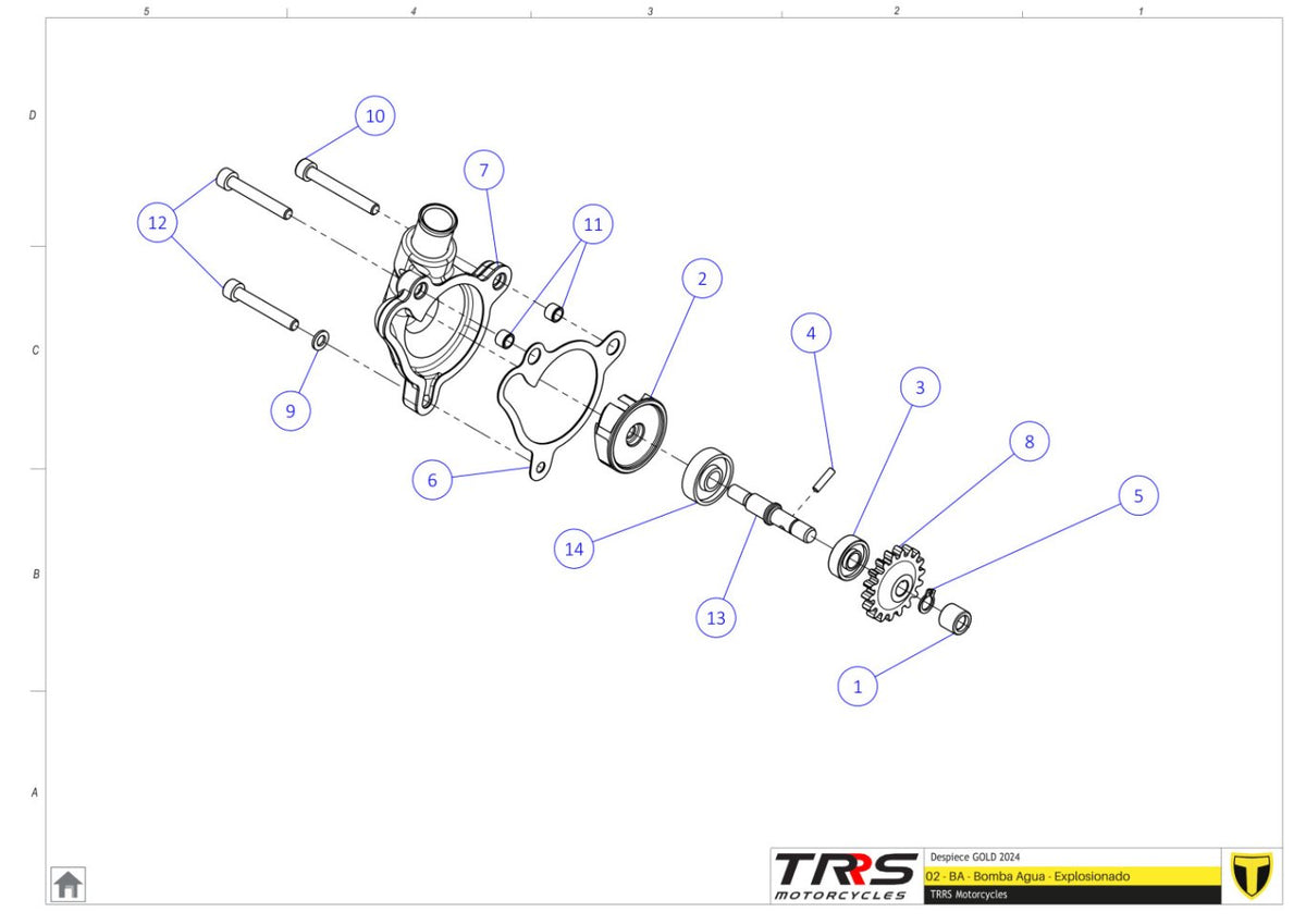 TRRS 2024 ONE GOLD — 02MT Ūdens sūknis