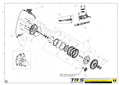 TRRS 2023 ONE R ELECTRIC START (COMPETITION) — 05MT Sajūgs