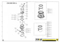 TRRS 2023 ONE R ELECTRIC START (COMPETITION) — 07MT Cilindrs un virzulis