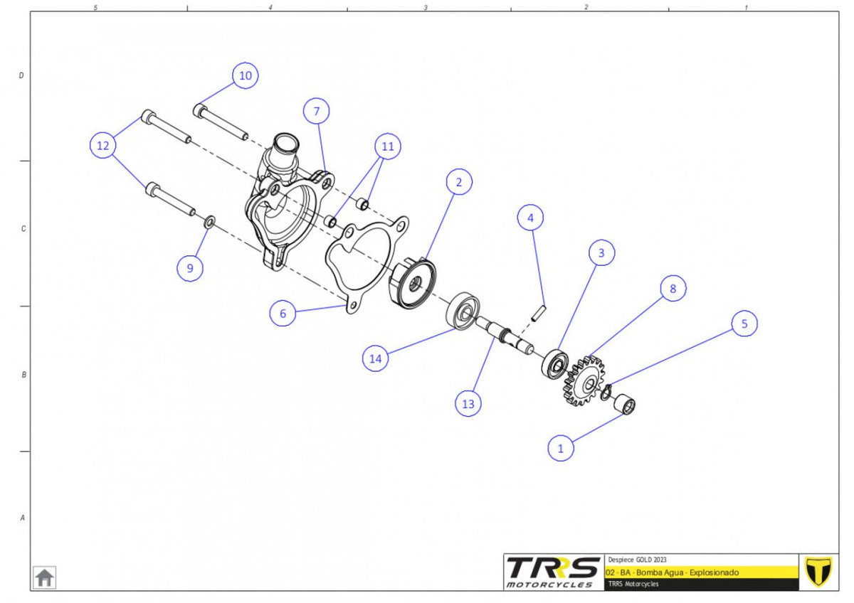TRRS 2023 ONE GOLD — 02MT Ūdens sūknis