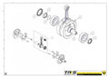 TRRS 2024 XTRACK ONE ELECTRIC START — 04MT Kloķvārpsta
