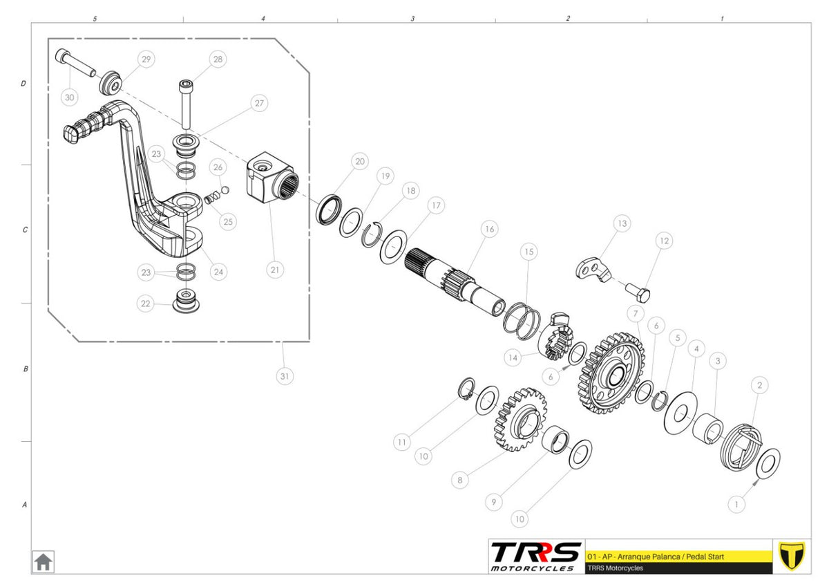 TRRS 2024 XTRACK ONE RR (HOMOLOGATED) — 01MT Kikstarteris