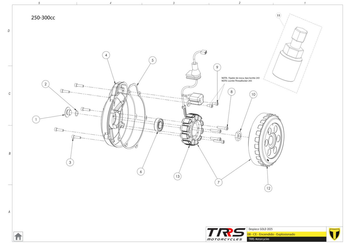 TRRS 2025 ONE GOLD — 08MT Aizdedze