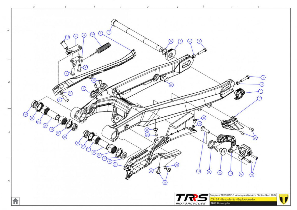 TRRS 2024 ONE R ELECTRIC START (COMPETITION) — 03TR Svārsts