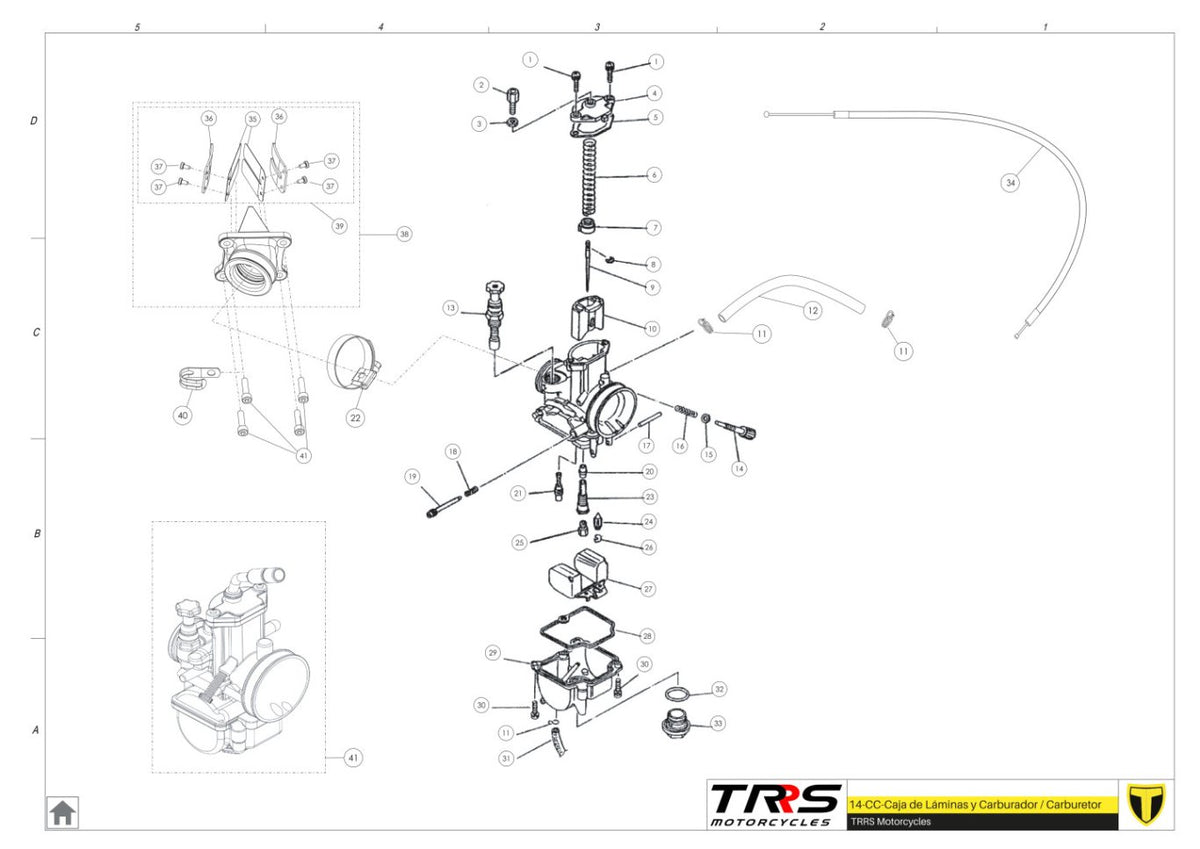 TRRS 2024 XTRACK ONE RR (COMPETITION) — 14TR Karburators