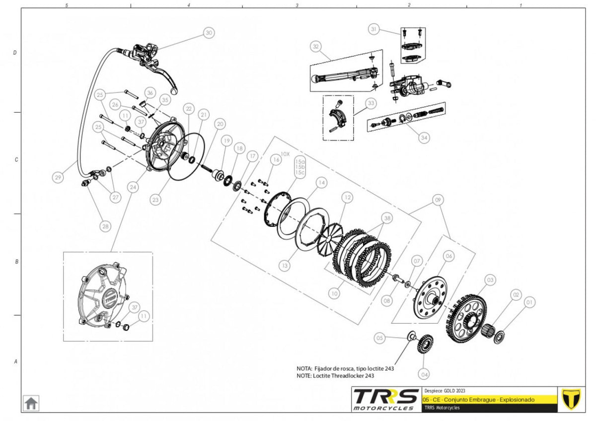 TRRS 2023 ONE GOLD — 05MT Sajūgs