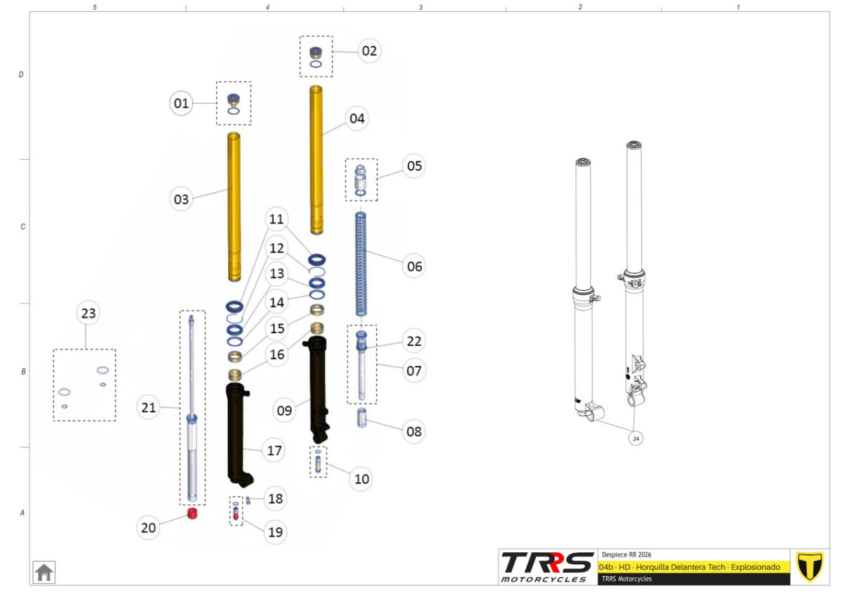 TRRS 2026 ONE RR — 04BTR Balstiekārta TECH
