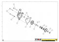 TRRS 2024 ONE R ELECTRIC START (COMPETITION) — 02MT Ūdens sūknis