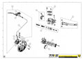 TRRS 2023 XTRACK ONE RR (HOMOLOGATED) — 08TR Priekšējā bremze