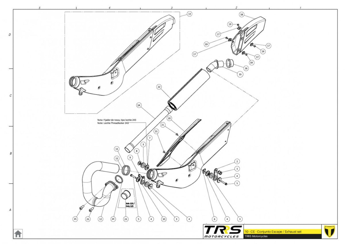 TRRS 2023 ONE RR — 10TR Izpūtējs