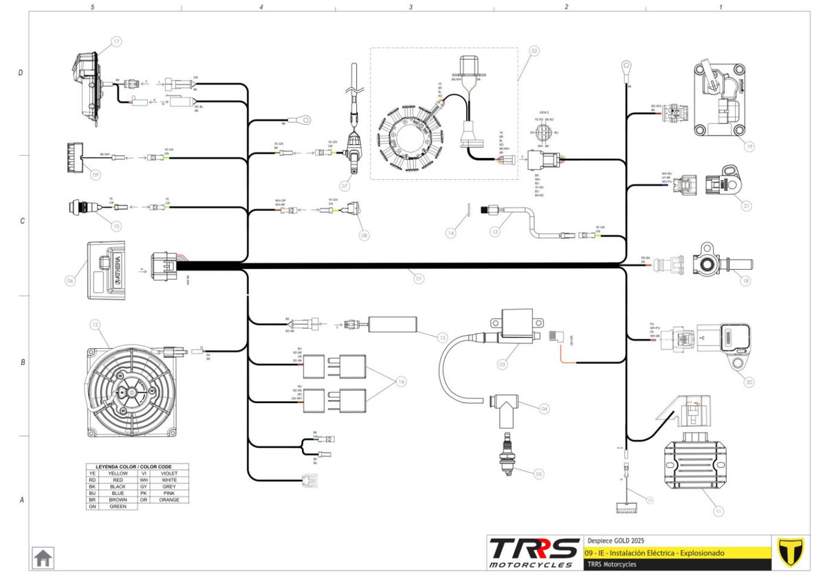 TRRS 2025 ONE GOLD — 09TR Elektroinstalācija