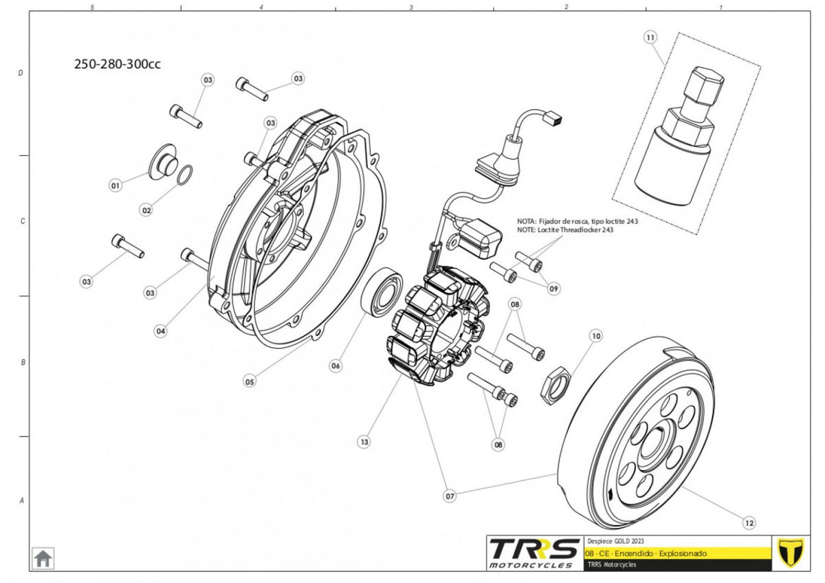 TRRS 2023 ONE GOLD — 08MT Aizdedze