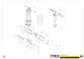 TRRS 2025 ONE GOLD ELECTRIC START (INJECTION) — 05TR Amortizators