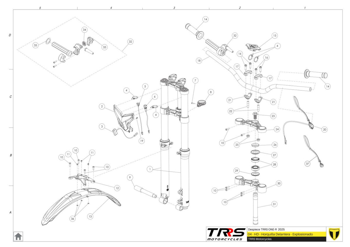 TRRS 2025 ONE R (COMPETITION) — 04TR Balstiekārta