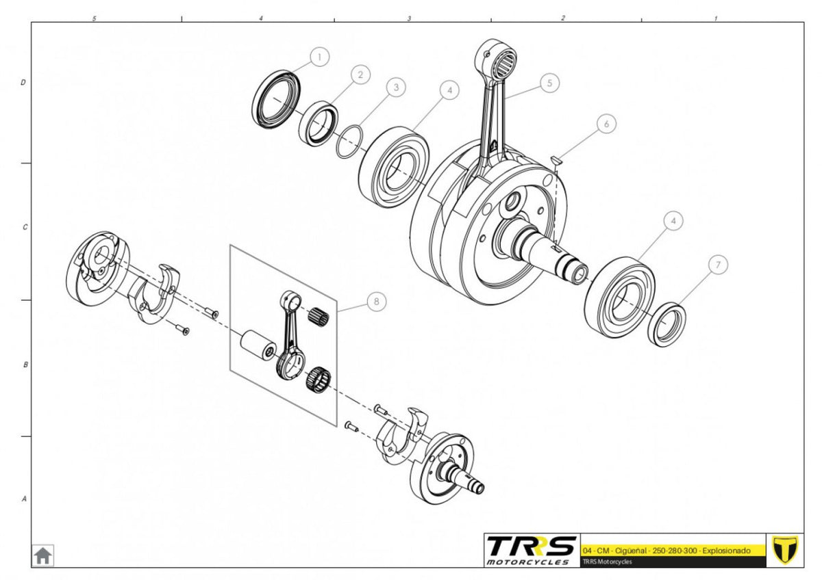 TRRS 2024 XTRACK ONE — 04MT Kloķvārpsta