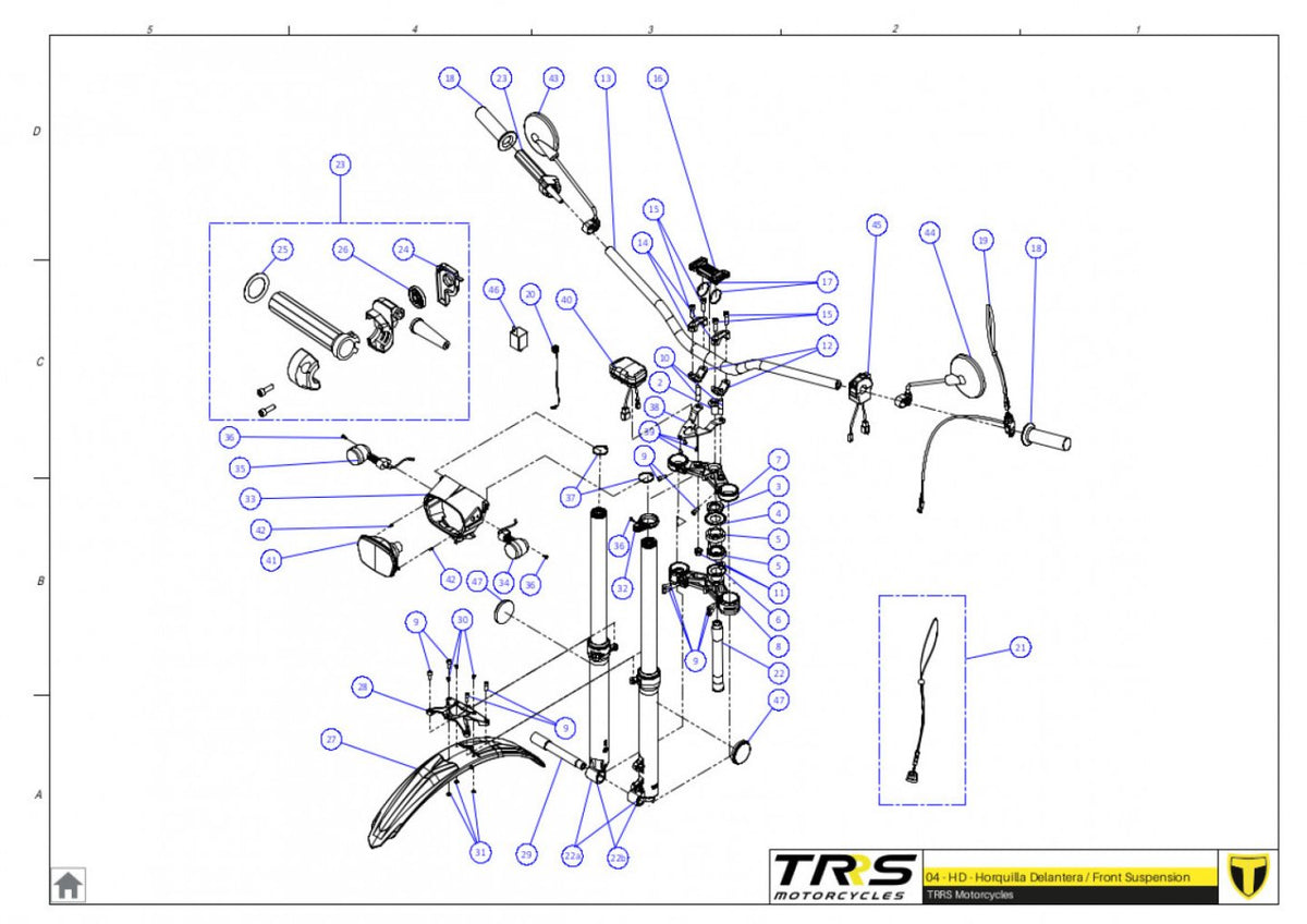 TRRS 2023 XTRACK ONE RR (HOMOLOGATED) — 04TR Balstiekārta