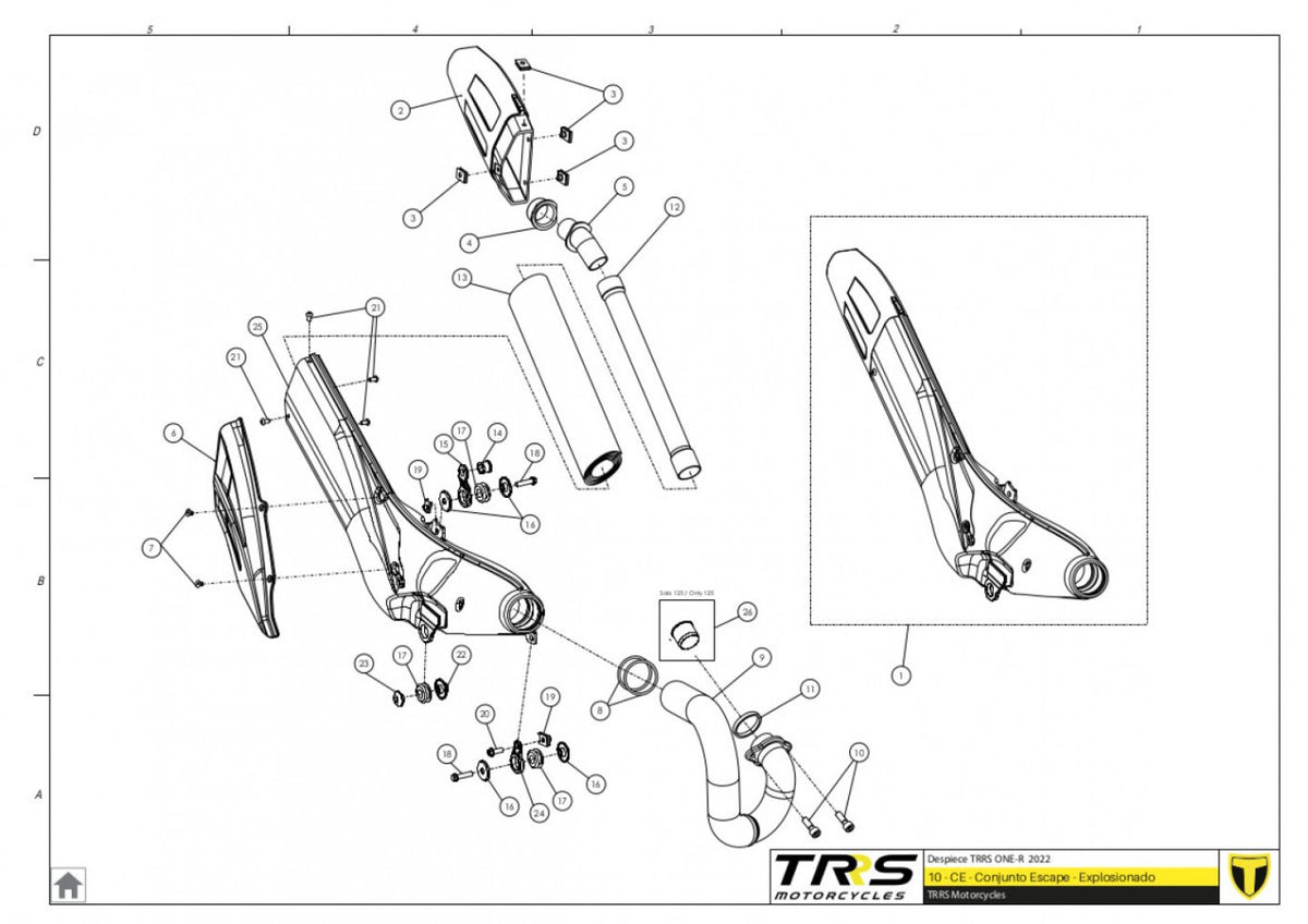 TRRS 2023 ONE R (COMPETITION) — 10TR Izpūtējs