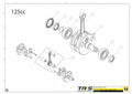 TRRS 2023 ONE R (COMPETITION) — 04MT-125 Kloķvārpsta 125cc